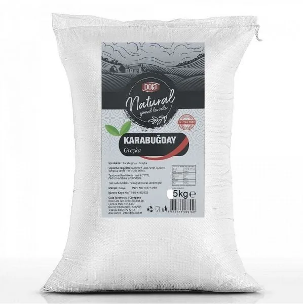 Dola Glutensiz Kavrulmuş Karabuğday Tane 5 kg