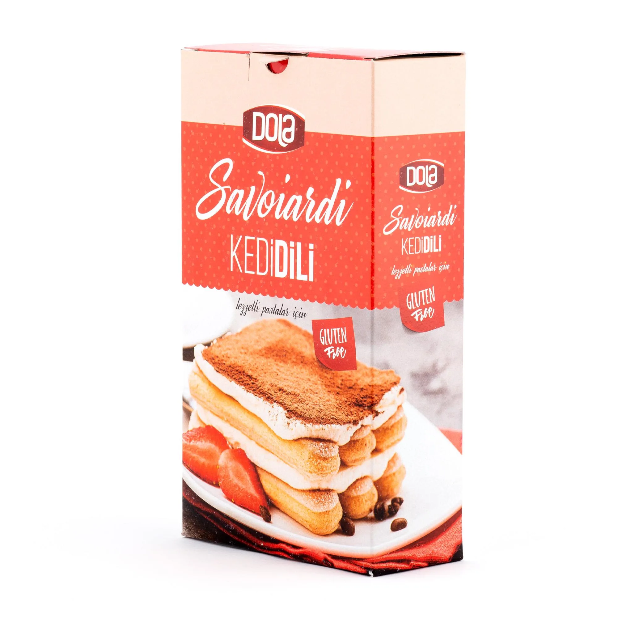 Dola Glutensiz Savoiardi Kedi Dili 100 g Kedidili
