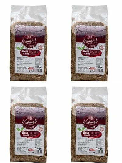 Dola Natural Siyez Bulguru 750 Gr. 4 adet