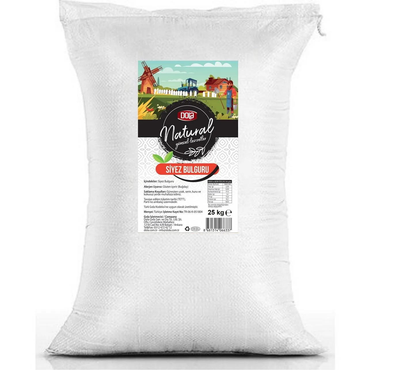 Dola Siyez Bulguru 25 Kg