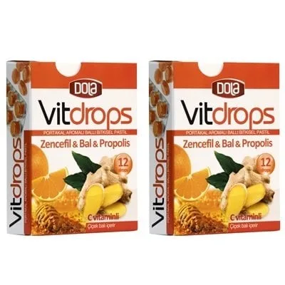 Dola Vitdrops Zencefil Bal 2 adet
